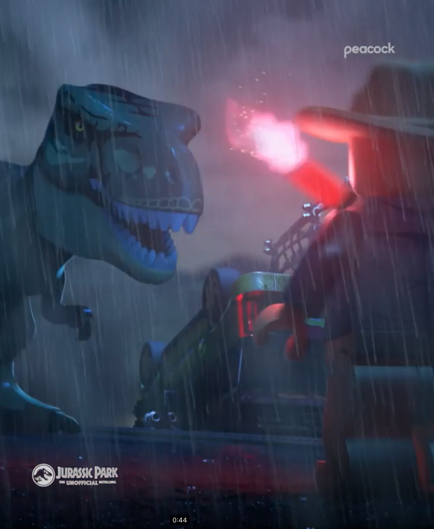 Here's how to watch LEGO Jurassic Park's animated movie