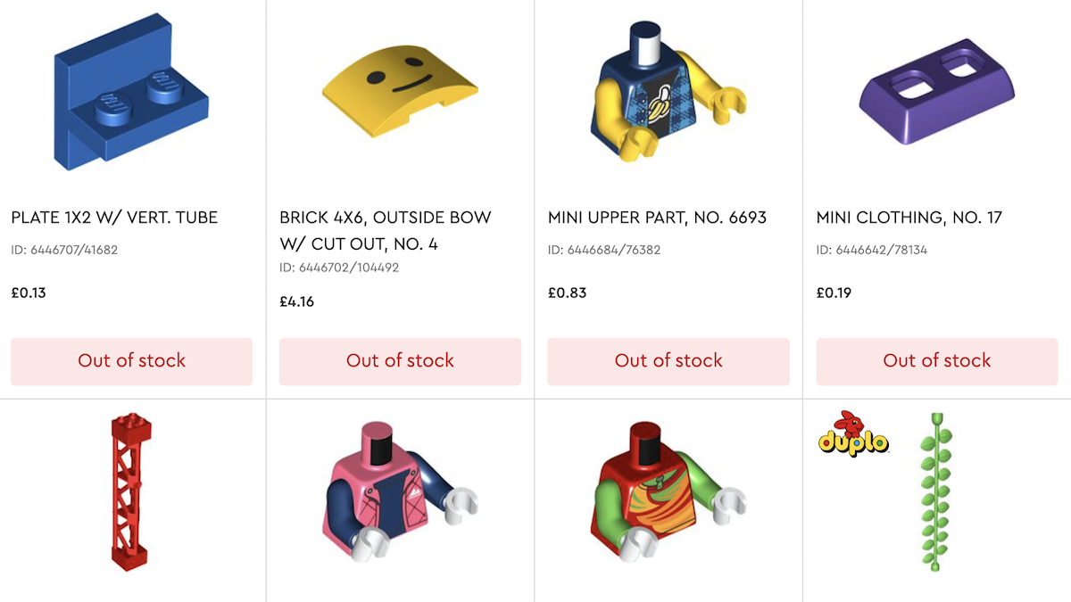 LEGO updates Pick a Brick with NINJAGO, City, Friends, and more