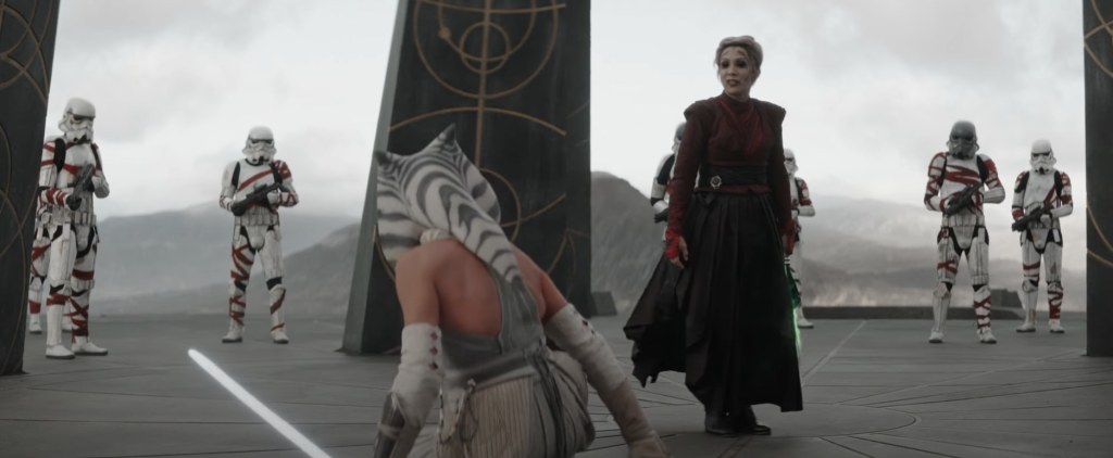 Morgan Elsbeth versus Ahsoka 1024x422
