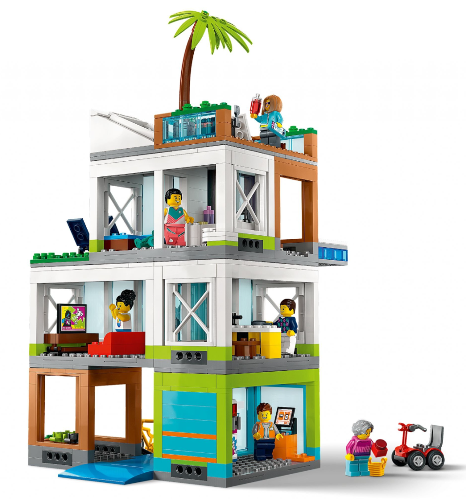 Lego City 60365 bakside av leilighetsbygg 957x1024