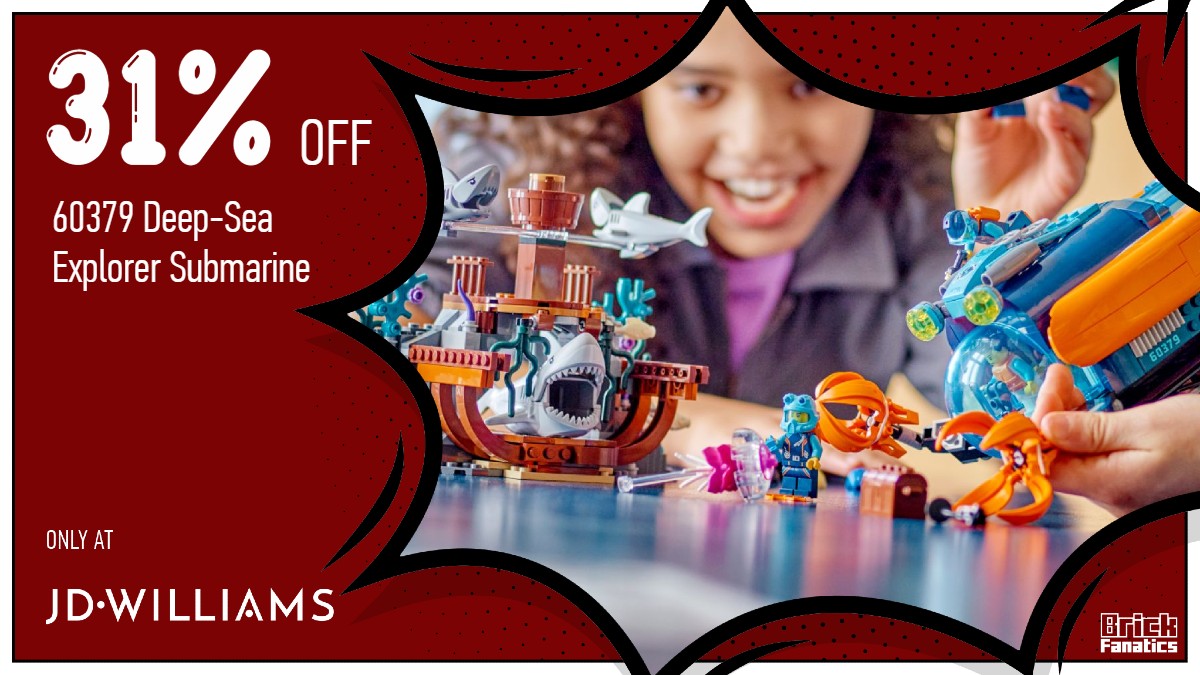 Journey to the deep at a discount with this huge LEGO City saving