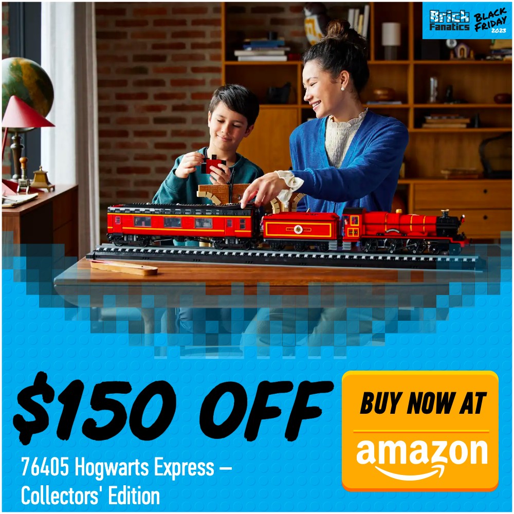 LEGO Harry Potter 76405 Hogwarts Express – Collectors Edition Amazon deal card