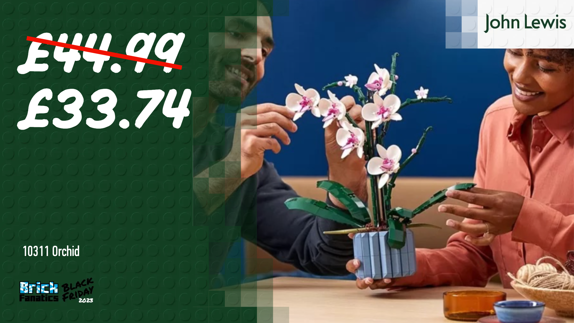 Score a huge deal on this LEGO Botanical Collection set