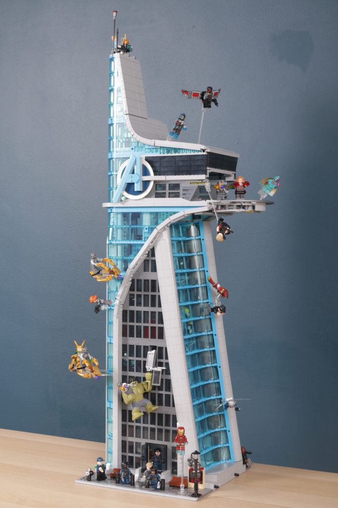 You Are Not Prepared for How Big the LEGO Avengers Tower Is