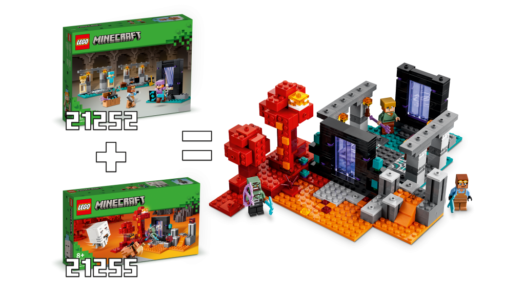 LEGO Minecraft 21252 La armería combinada 1024x576