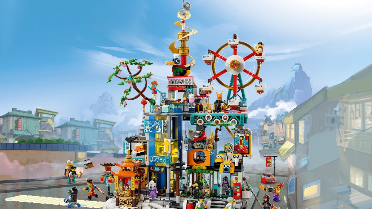 LEGO Monkie Kid 80054 Megapolis City 2024 set unveiled