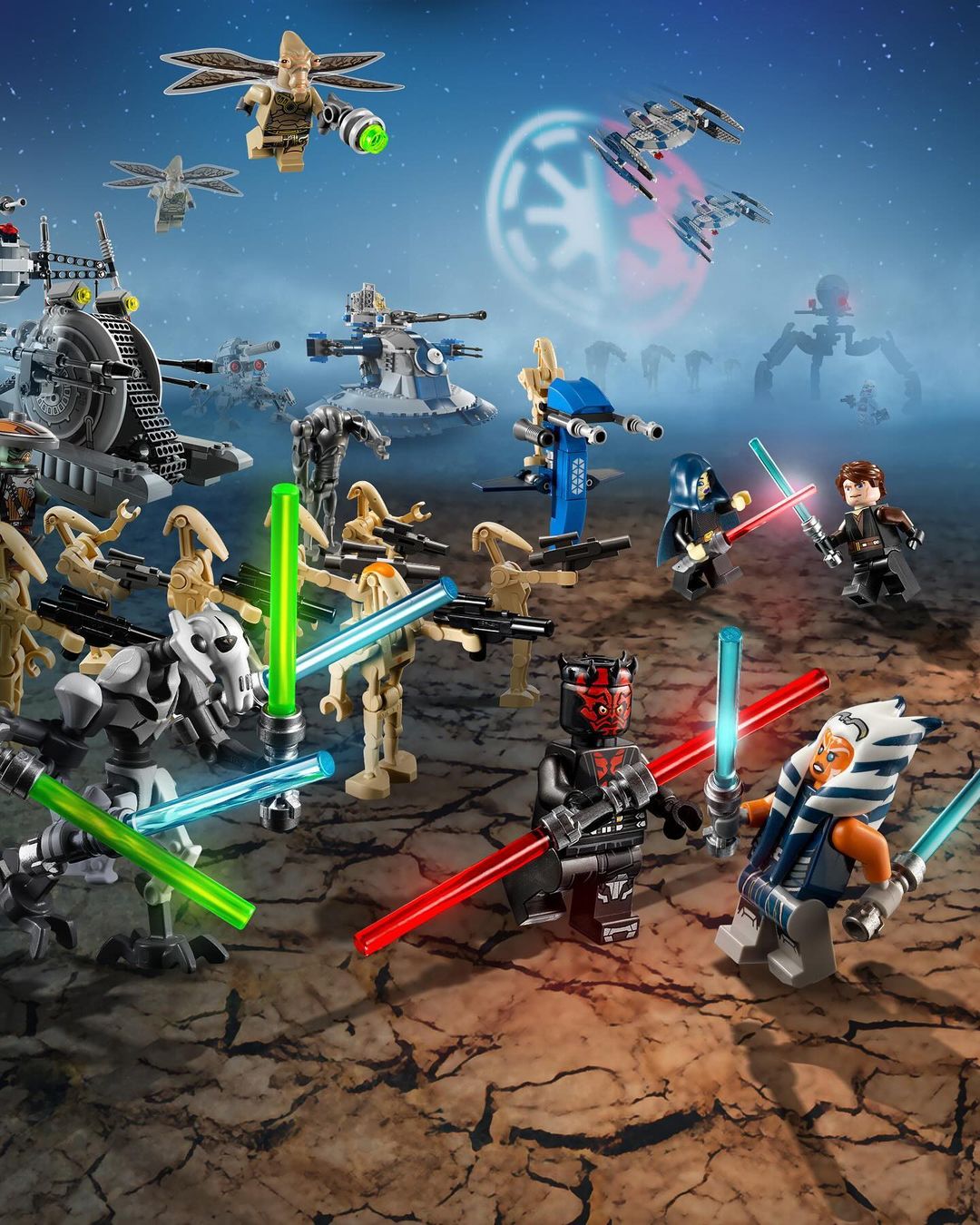 Free LEGO Star Wars The Clone Wars poster available to download