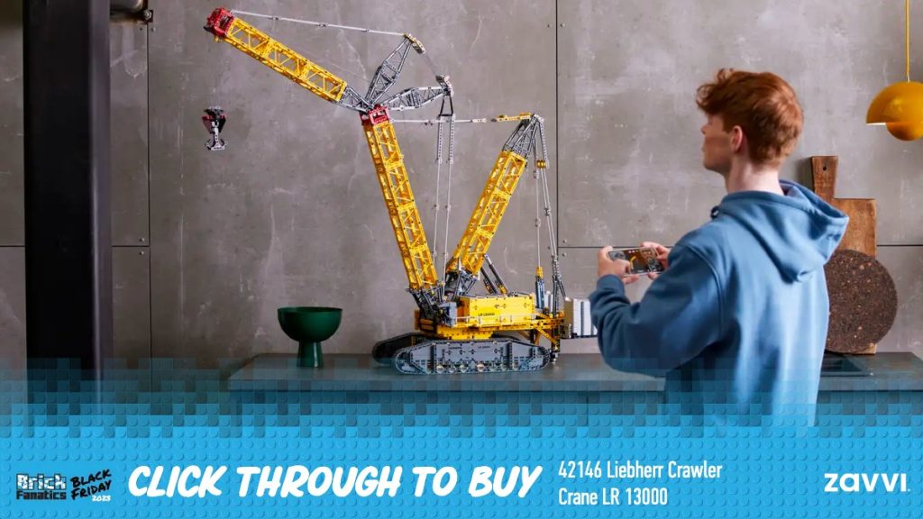 LEGO Technic 42146 Liebherr Crawler Crane LR 13000 Zavvi Image CTA 1024x576