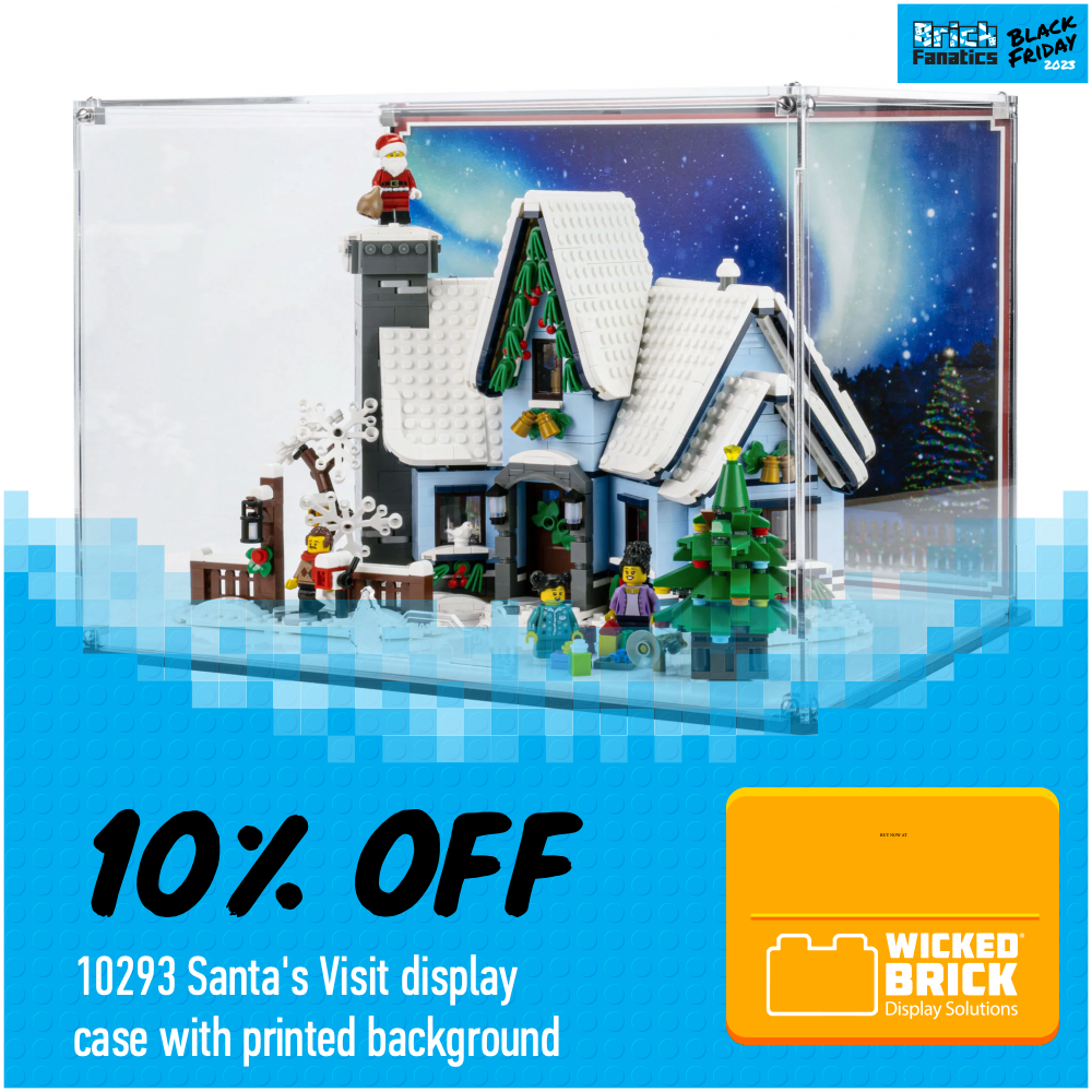 Black Friday deals 18 off LEGO display cases at Wicked Brick