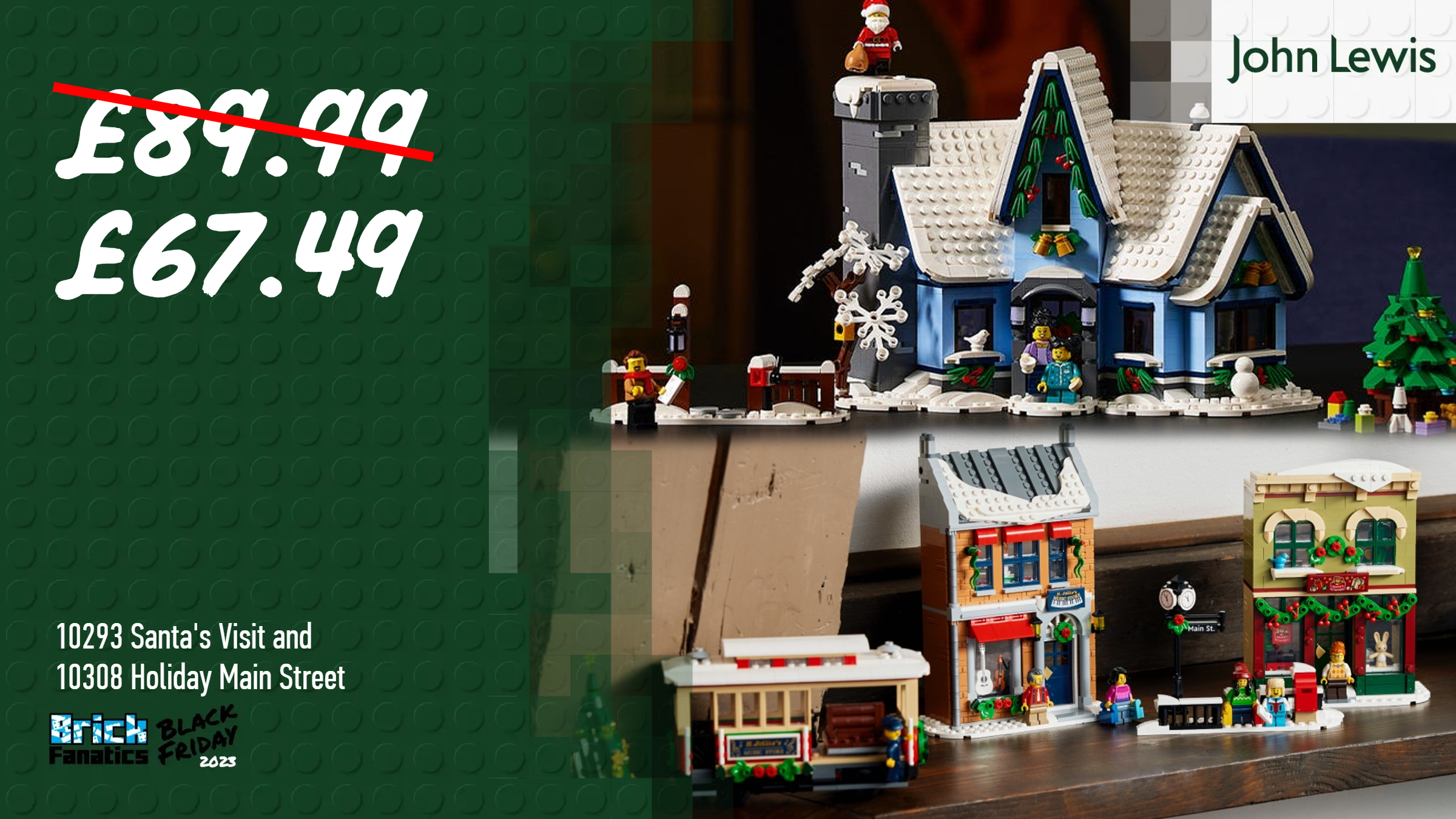 Leur village de Noël en Lego fait sensation dans l'épicerie familiale - Le  Parisien