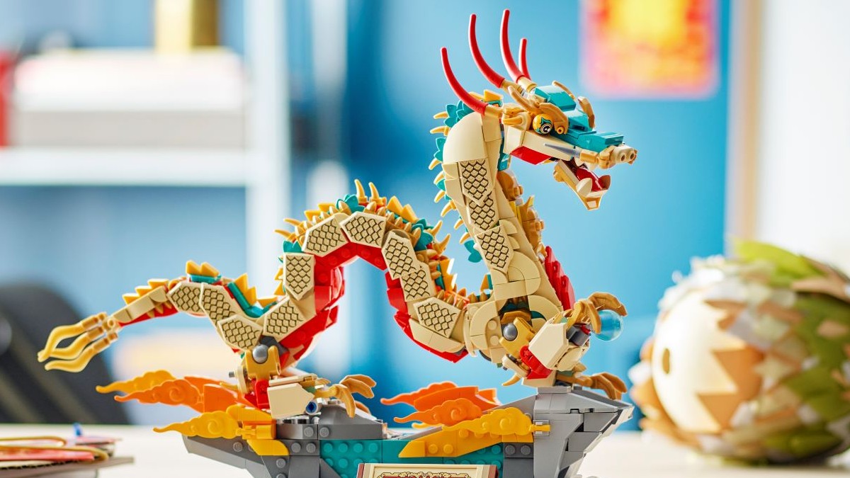 LEGO Lunar New Year 2024 set debuts one of biggest dragons