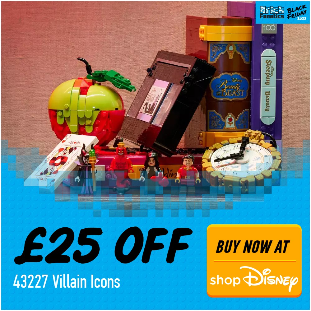 lego disney 43227 villain icons 25 off shopdisney deal card black friday 1