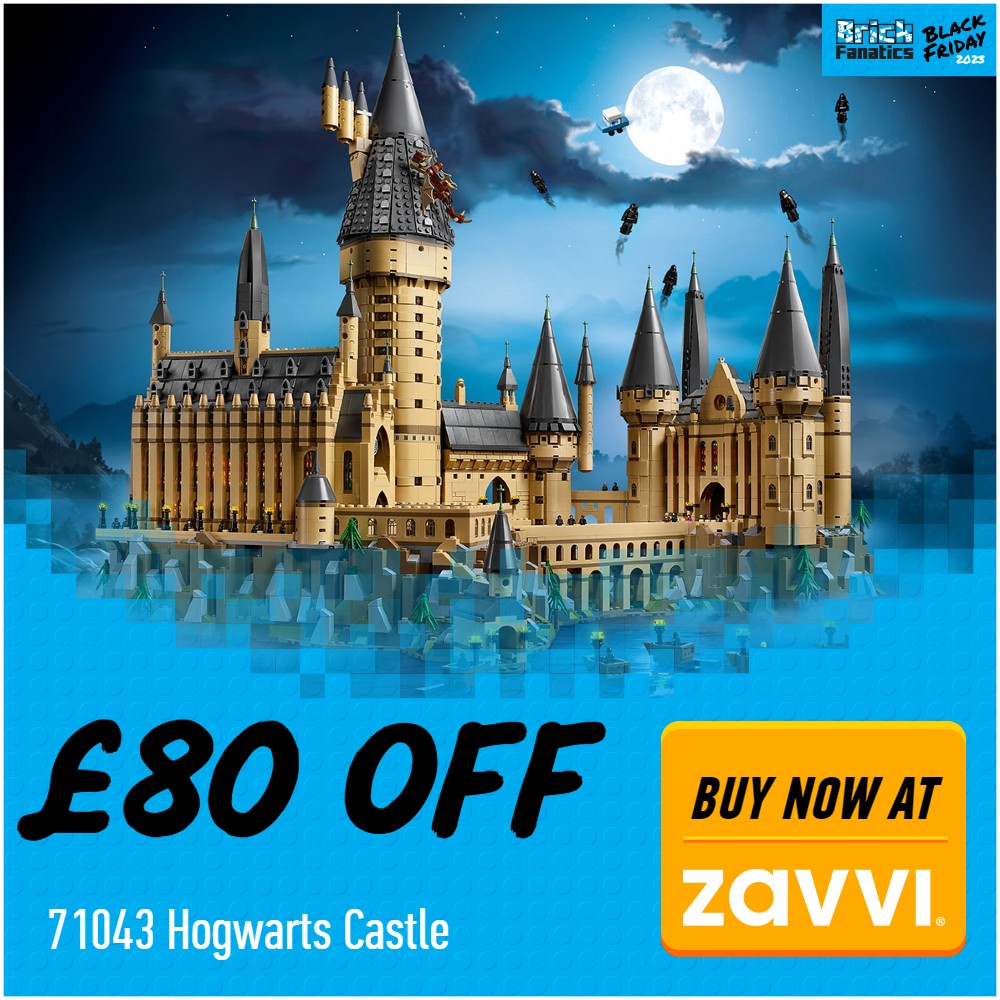 lego harry potter 71043 hogwarts castle 80 off zavvi black friday deal card