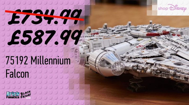 Bon plan Lego Star Wars : le Faucon Millenium en réduction