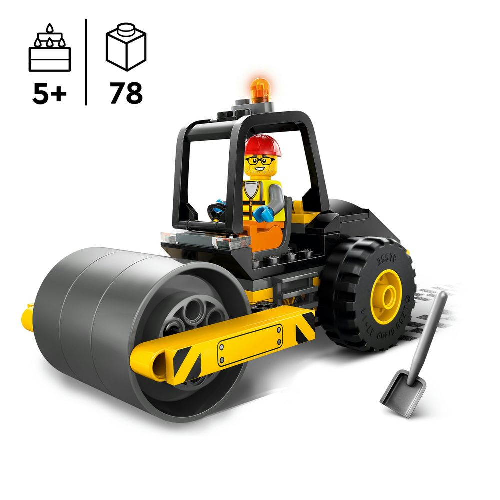 60401 LEGO Strassenwalze 3