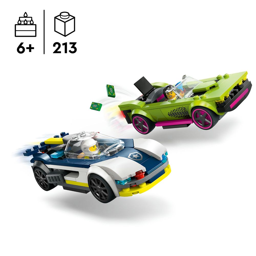 60415 police car and muscle car chase 2