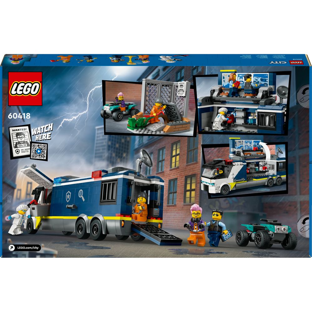 60418 police mobile crime lab truck 1