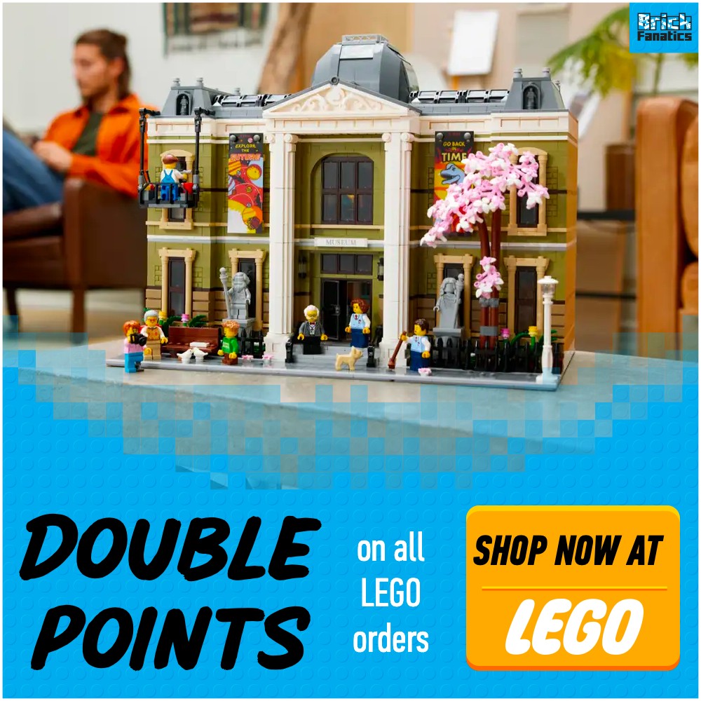 Jusqu'à 50 % de réduction sur les ensembles retirés des soldes LEGO, plus  2x points