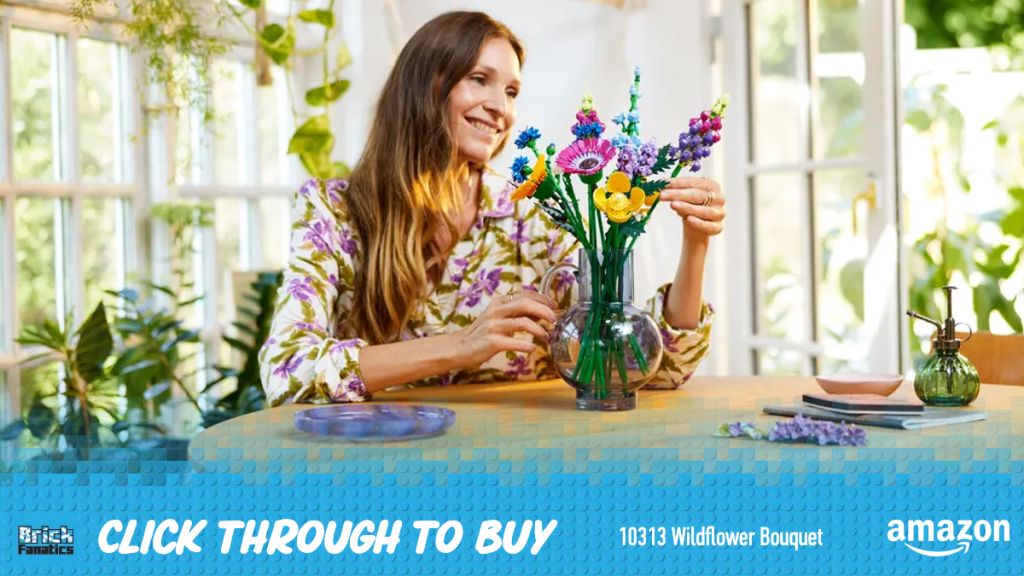 LEGO Icons 10313 Wildflower Bouquet Amazon CTA image 1024x576