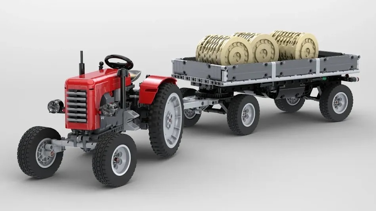 LEGO Ideas Le tracteur parcourt 10 XNUMX km à quelques jours de la fin
