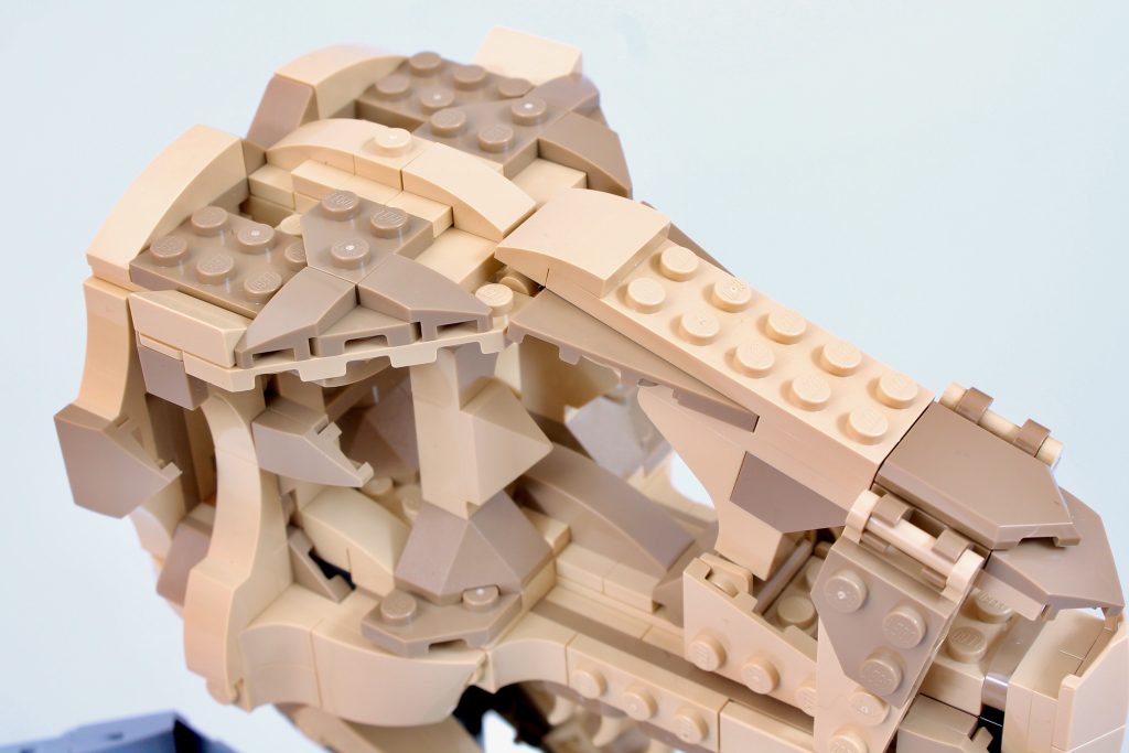 LEGO Jurassic World 76964 Fósseis de Dinossauro Crânio de T. rex - Análise 13 1024x683