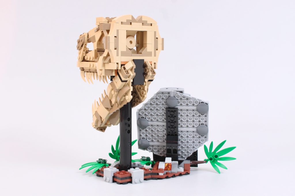 LEGO Jurassic World 76964 Fósseis de Dinossauro Crânio de T. rex - Análise 3 1024x683