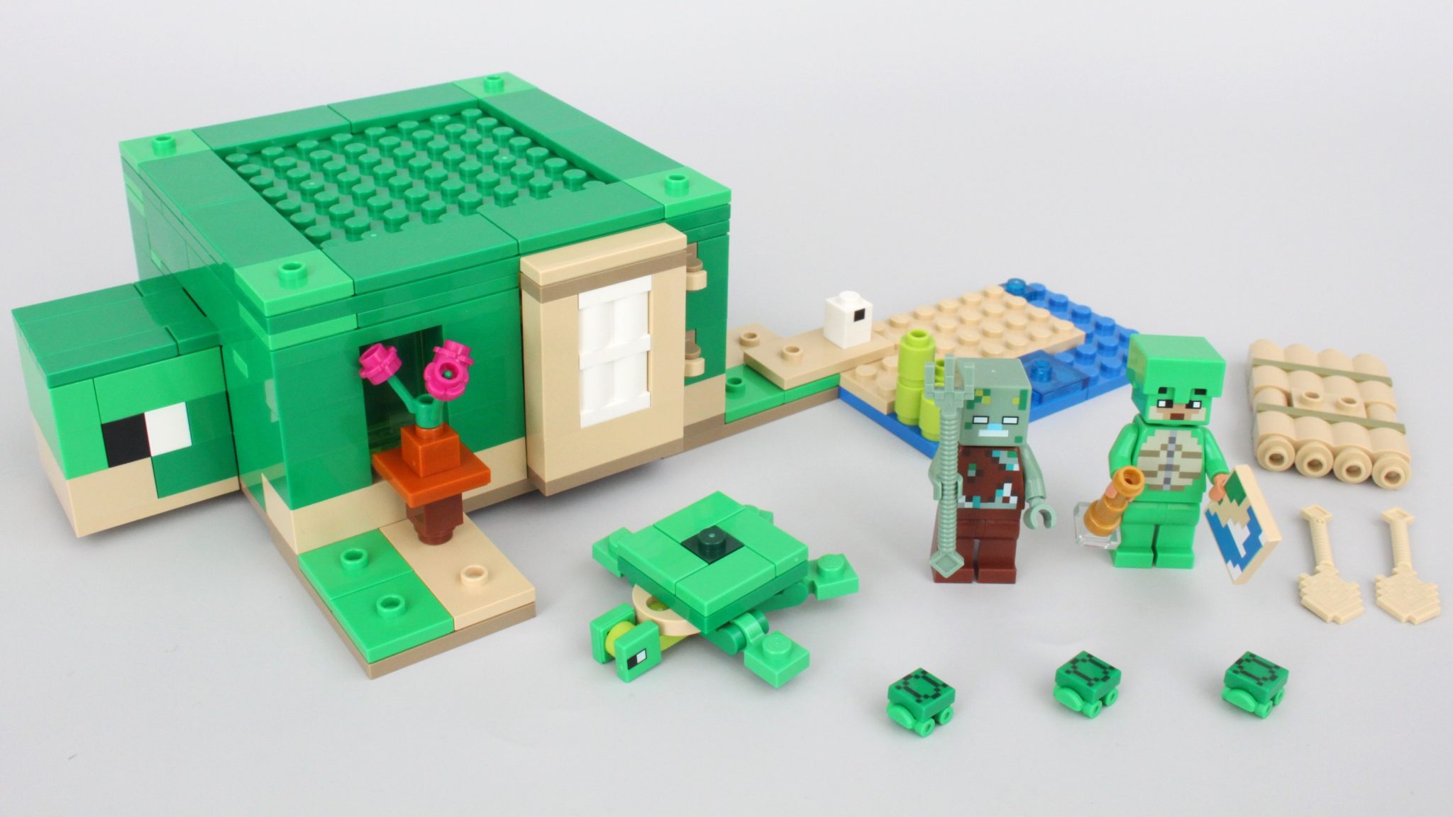 LEGO Minecraft 21254 The Turtle Beach House Bewäertung