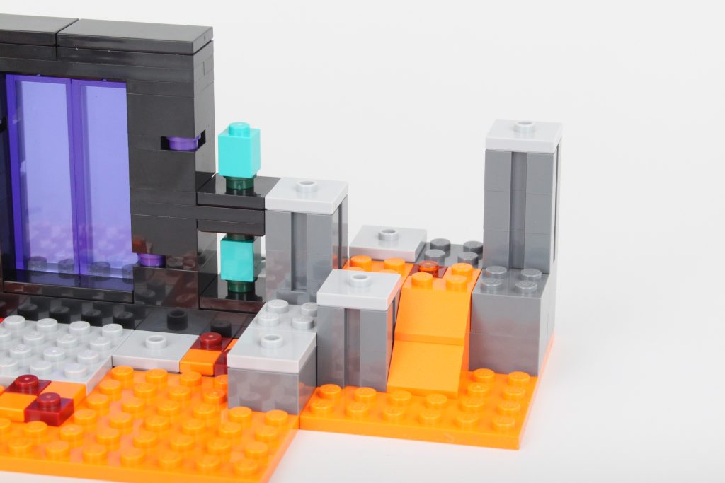 LEGO Minecraft 21255 Examen de l'embuscade du portail du Nether