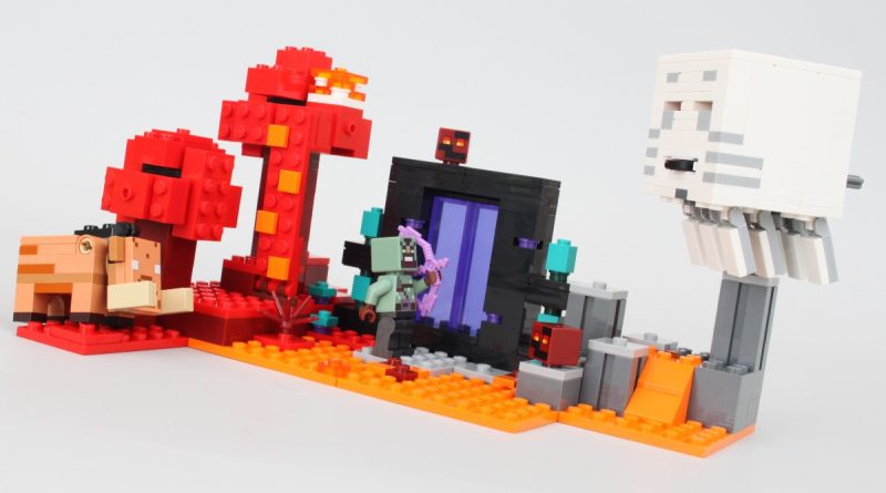 L'embuscade au portail du Nether Lego Minecraft 21255 - La Grande