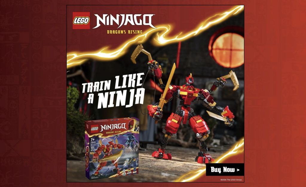 First look at new LEGO NINJAGO March 2024 set