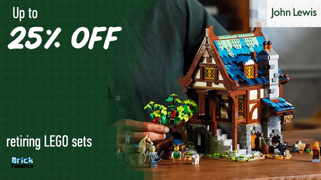 Every retiring LEGO set included in the massive John Lewis sale