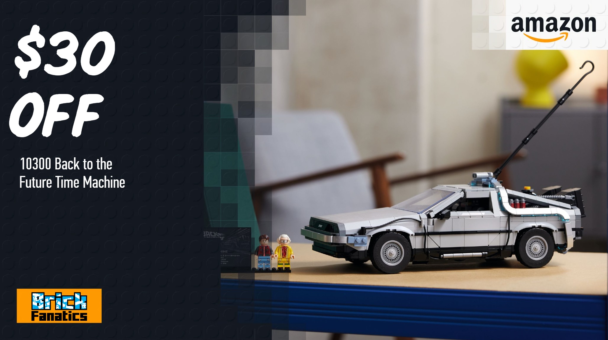 Lego DeLorean : les offres disponibles