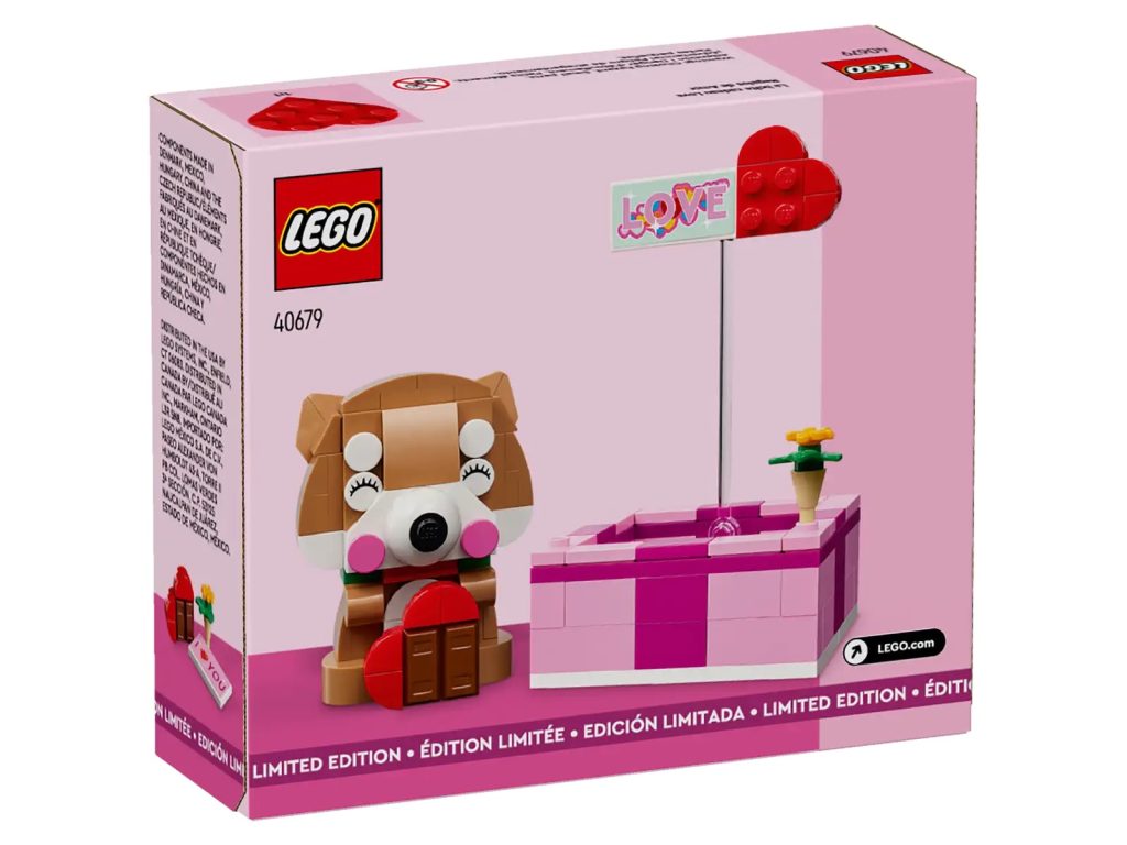 Se revela oficialmente el próximo GWP del Día de San Valentín de LEGO