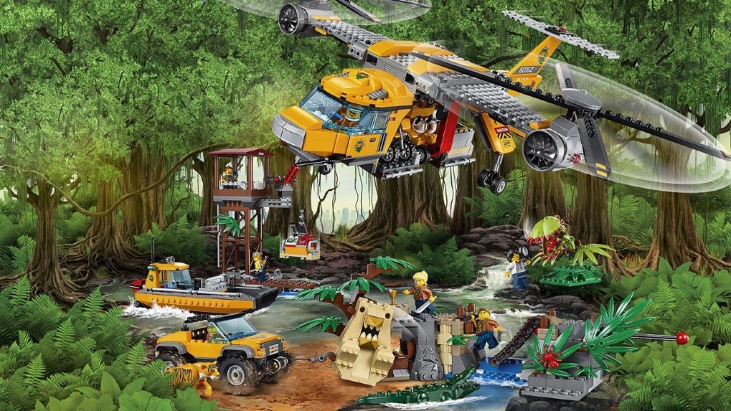 LEGO City 60162 Jungle Air Drop Helicopter featured 1024x576