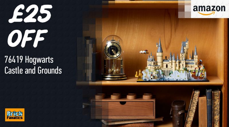 LEGO Harry Potter 76319 Castelo e Jardins de Hogwarts 25% de desconto na Amazon Reino Unido (em destaque)