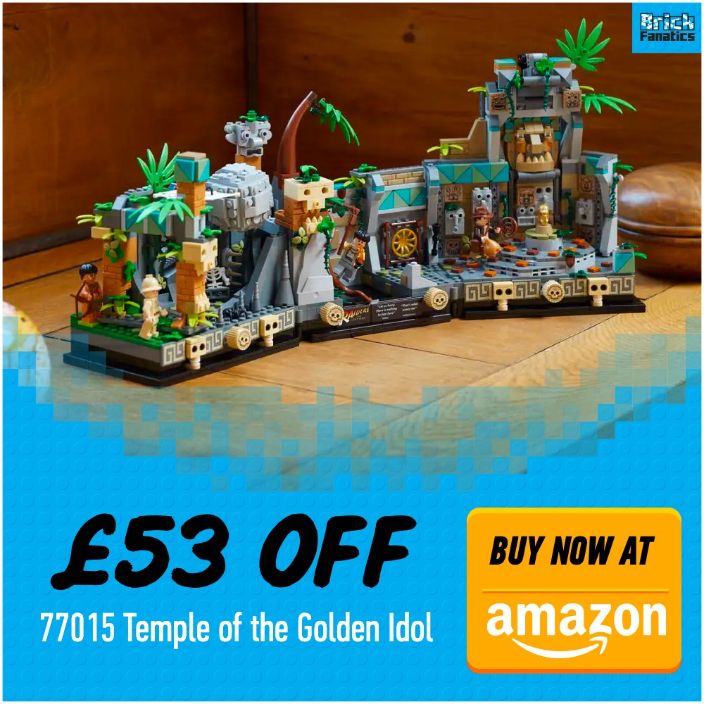LEGO Indiana Jones 77015 Amazon-tilbudskort