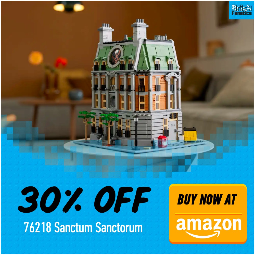 LEGO Marvel Cartão promocional Amazon 76218