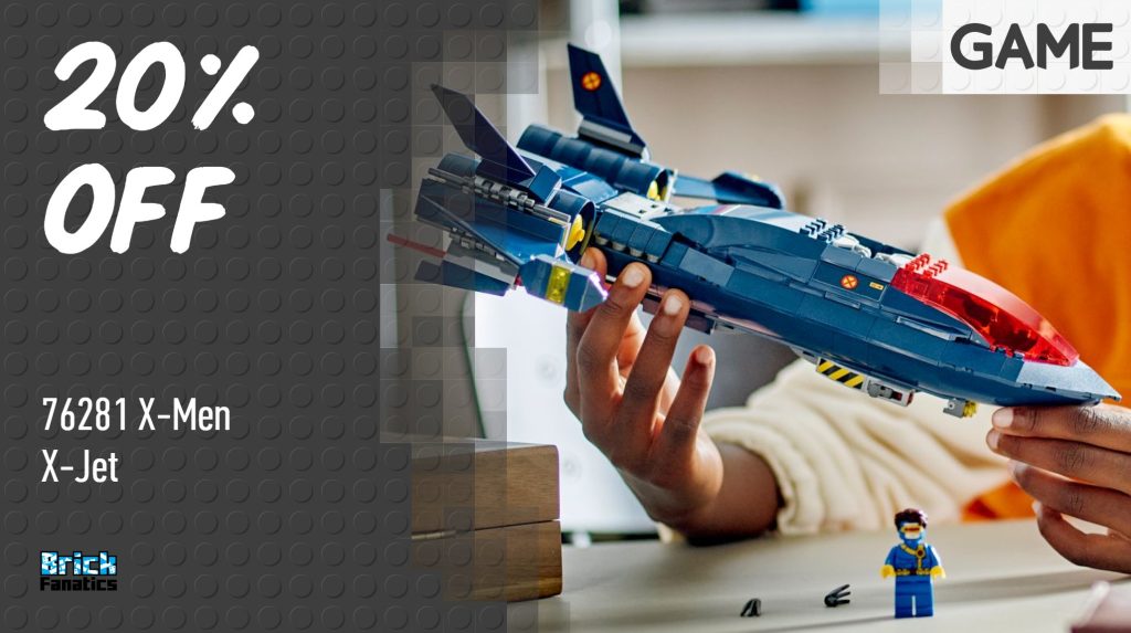 Best price yet still available on LEGO Marvel X-Men X-Jet