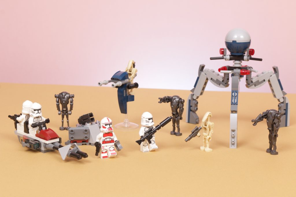 LEGO Star Wars 75359 pas cher, Pack de combat des Clone Troopers