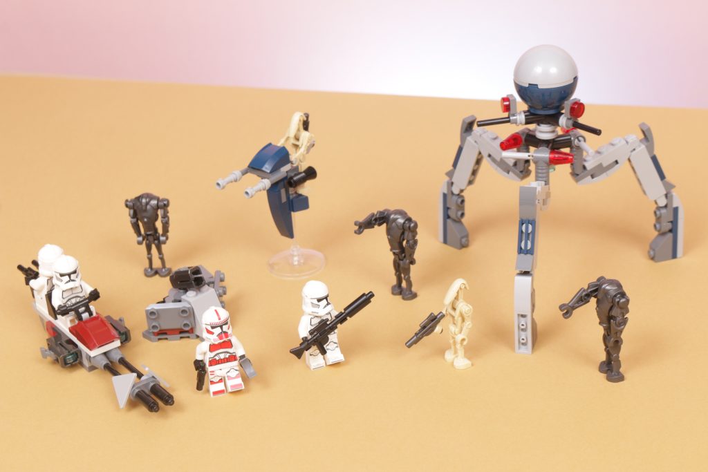 LEGO 75372 Star Wars The Clone Wars Clone Trooper & Battle Droid
