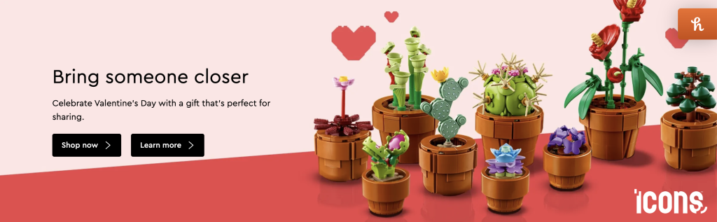 LEGO Valentines Day 1024x317