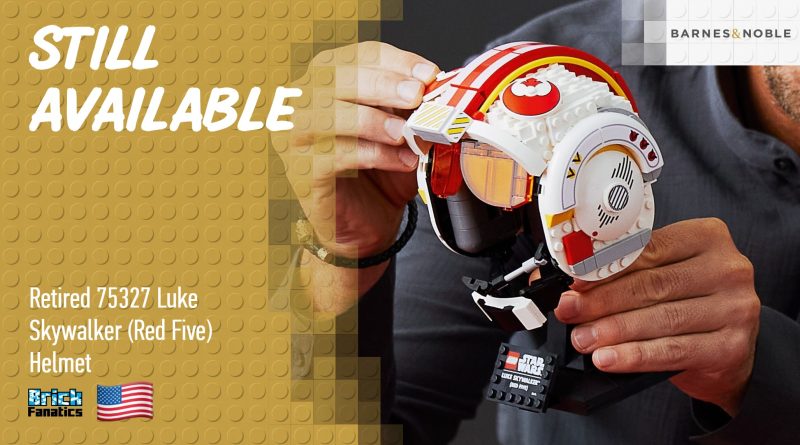 Plug a gap in your LEGO Star Wars helmet collection – while you can