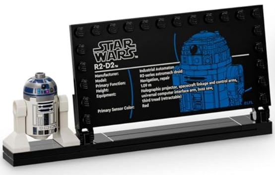 LEGO reveals new 1,050-piece buildable R2-D2 set for Star Wars 25th  anniversary