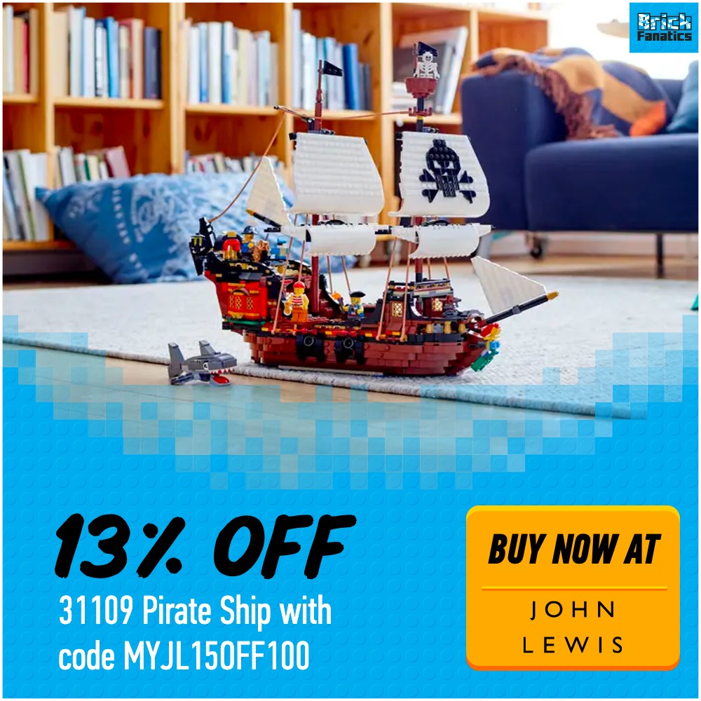 LEGO Creator 31109 John Lewis deal card