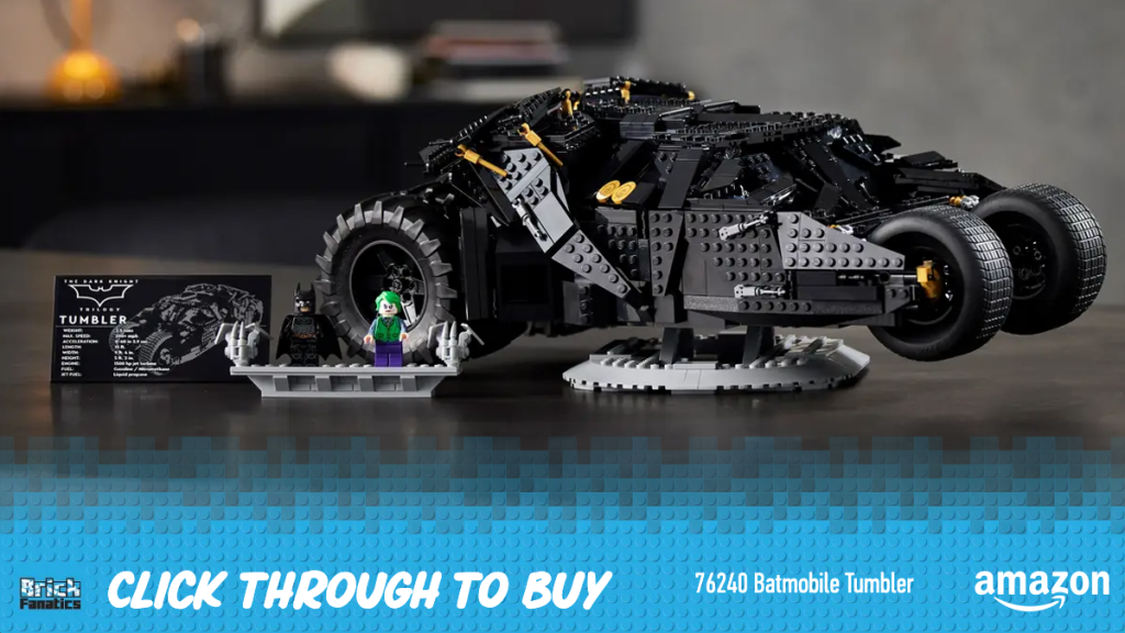 LEGO DC 76240 Batmobile Tumbler Amazon 25 off CTA image 1024x576