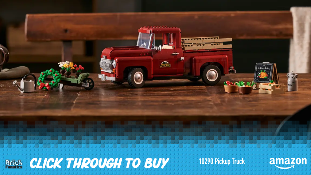 LEGO ICONS 10290 Pickup Truck Amazon retired CTA image 1024x576