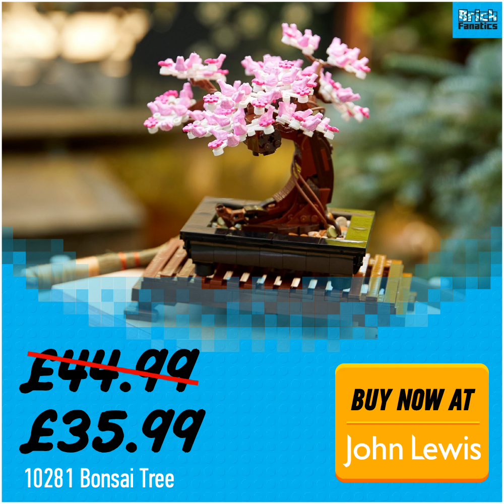 LEGO flowers on sale for Valentine’s Day at John Lewis