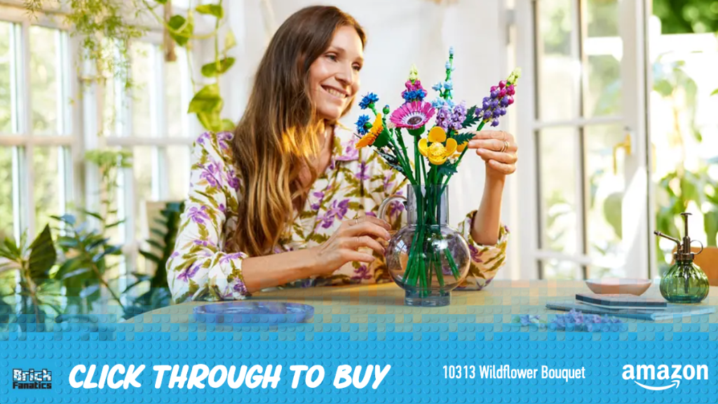 LEGO Icons 10313 Wildflower Bouquet Amazon CTA image 1024x576