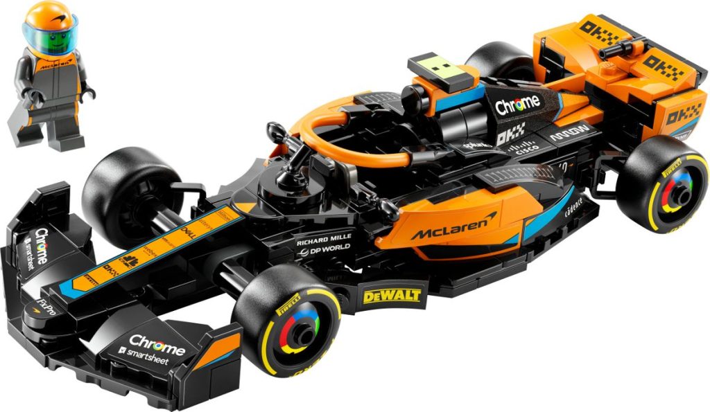 LEGO Speed Champions 76919 2023 McLaren F1 Car revealed