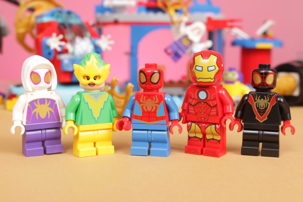 LEGO Spidey and His Amazing Friends 10794 Team Spidey Web Spinner Headquarters 10793 Spidey vs. Green Goblin and 10792 Drill Spinner Vehicle review 28 1024x683